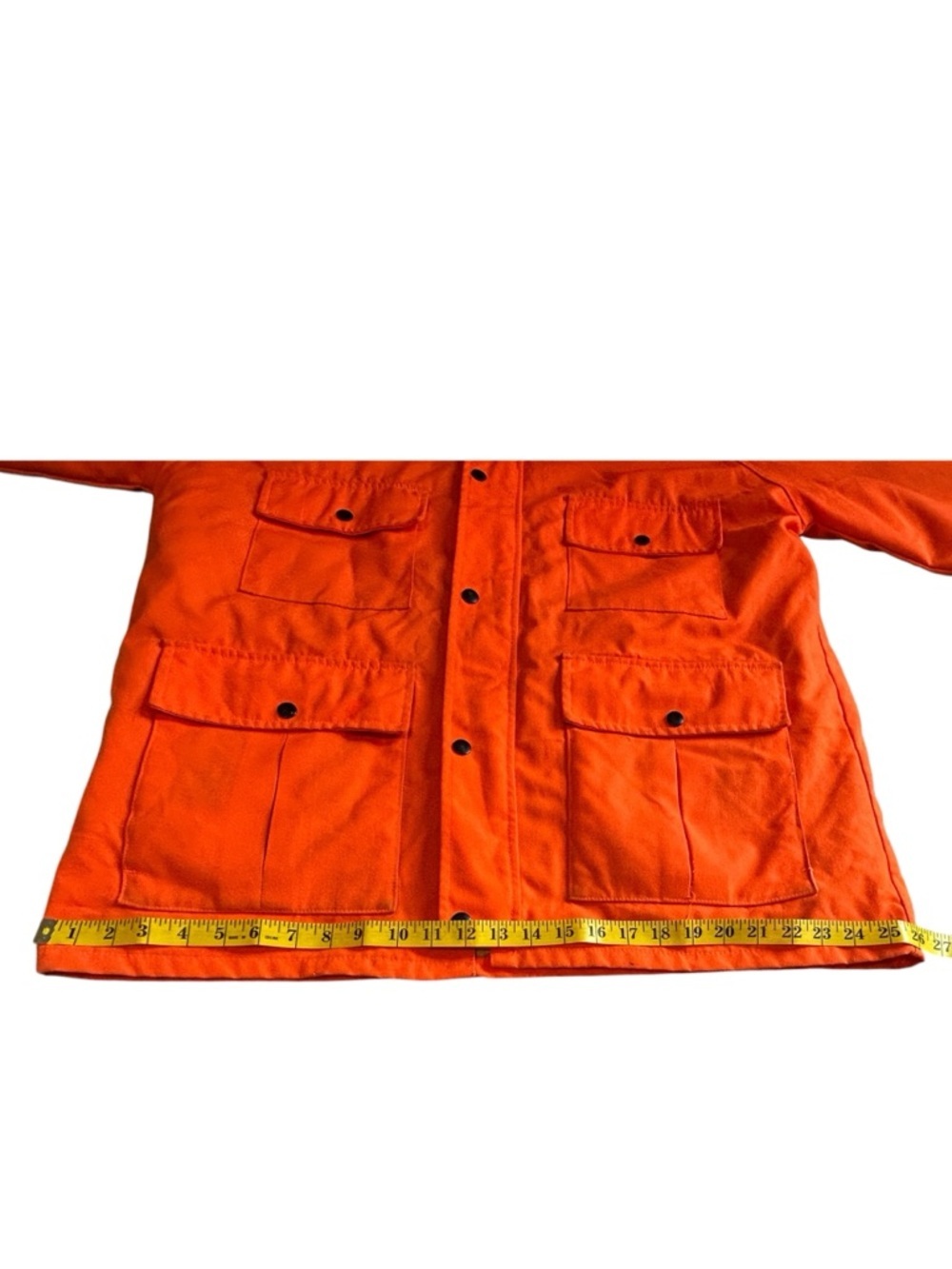 Winchester Blaze Orange Hunting Jacket w Camo Liner Mens M - Picture 5 of 16